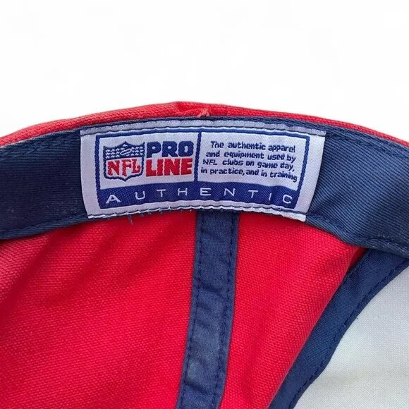 NY Giants - NFL PRO LINE Authentic Adjustable Hat Cap - Reebok - Football - Picture 7 of 7